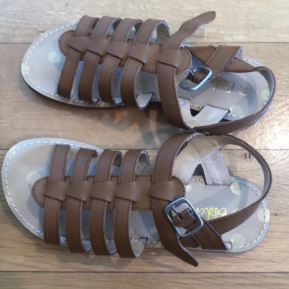 NWT Mini Boden Girls Gladiator Sandals